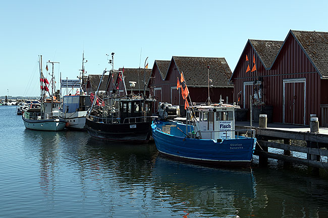Ostseebad Boltenhagen - Fischereihafen in Tarnewitz