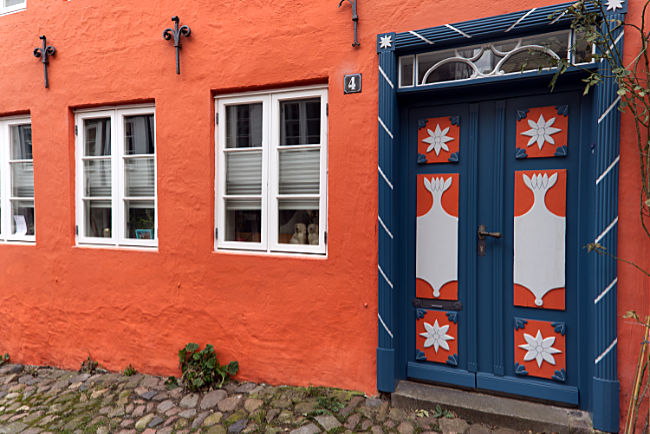 Haus im Oluf-Samson-Gang - Bremen sehenswert - distant places