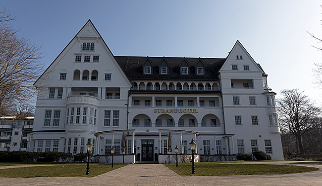 Strandhotel in Glücksburg - Bremen sehenswert - distant places
