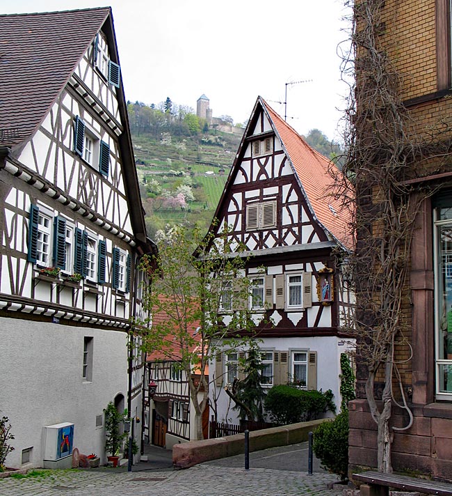 Heppenheim - Timber-framed houses at Grand Market