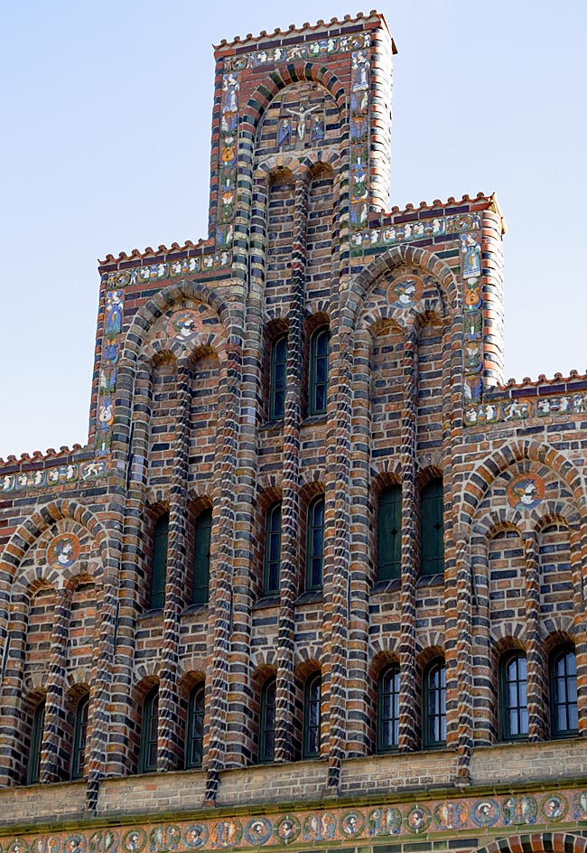 Rostock - Gable of the Kerkhoff House