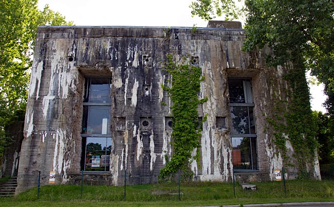 Kiel - Memorial and warning - the Flandernbunker in the Wik district