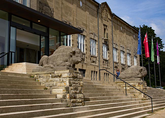 Kiel - Front facade of the Kunsthalle