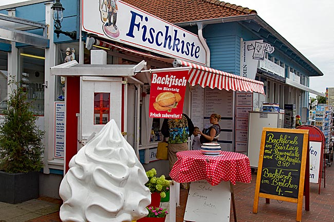 Laboe - Fish to go at the promenade