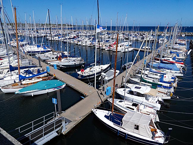 Kiel - Schilksee - Boats in the Olympic Harbor