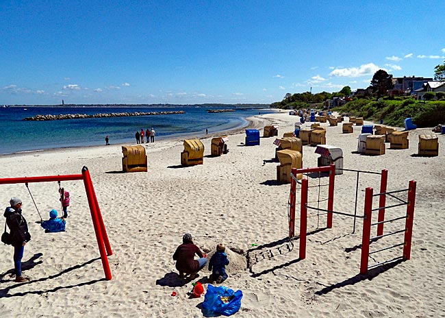 Kiel - Schilksee - Beach next to the Olympic Harbor