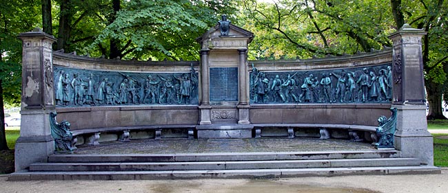 Kiel - Monument commemorating the Franco-Prussian War of 1870/71
