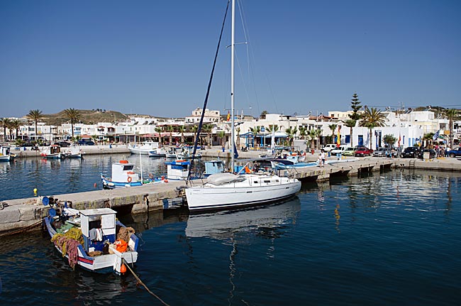 Kos in Greece - Harbor and Promenade in Kardamena