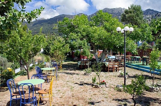 Kos in Greece - Tavern in Lagoudi