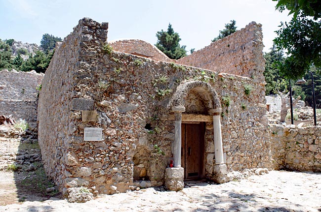 Kos in Greece - Paleo Pyli - Mary church Panagía ton Kastrianón