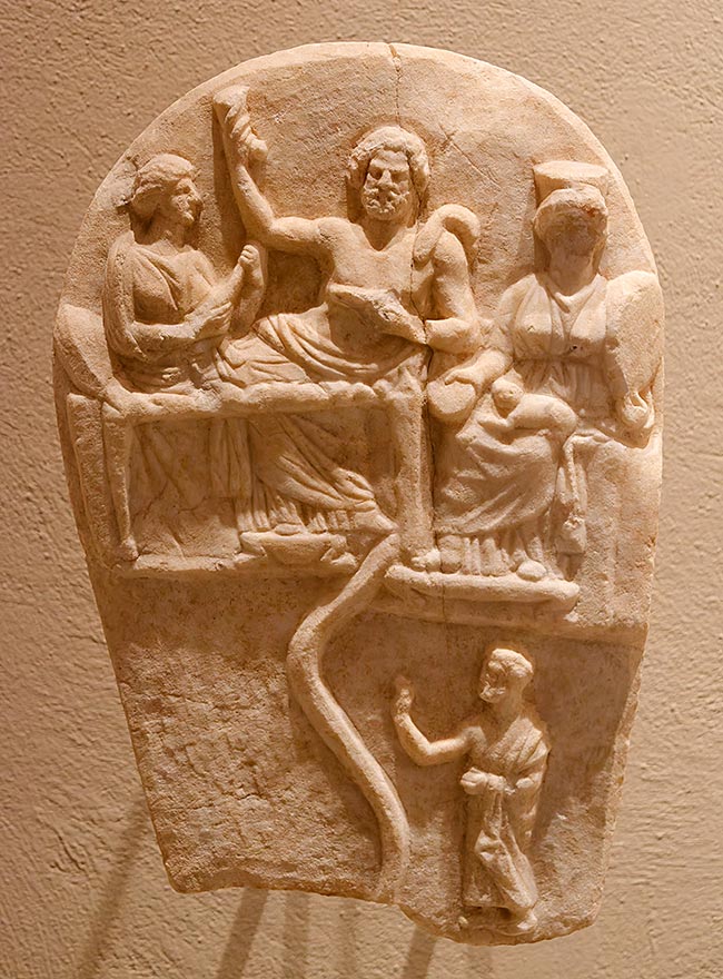 Kos in Greece - in the Casa Romana in Kos Town