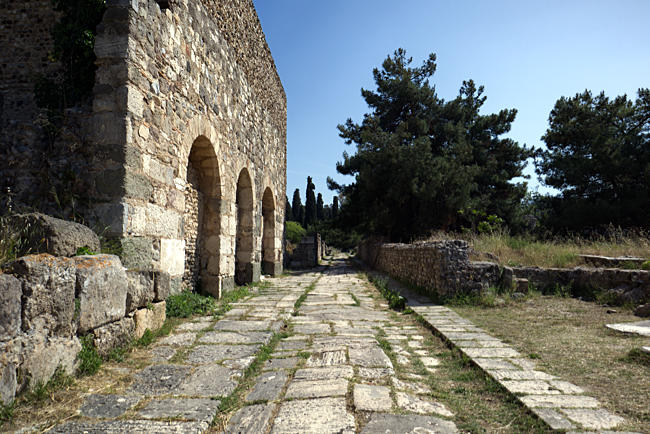 Kos Town in Greece - Western Excavation Site