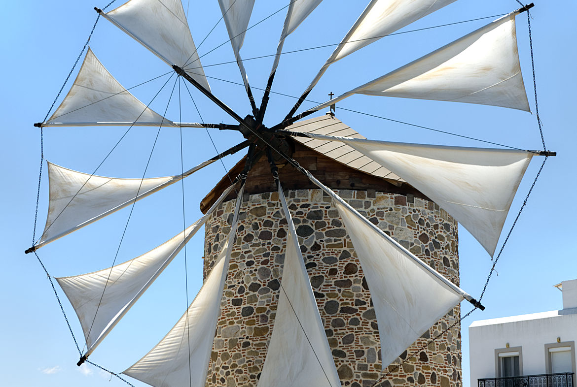Antimachia Windmill - Kos Travel Guide - distant places
