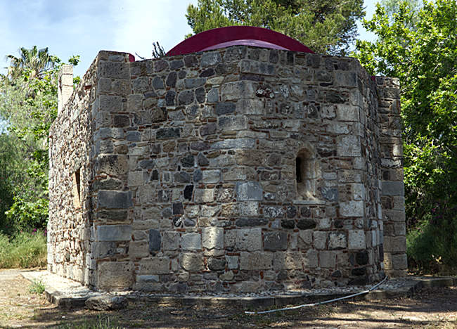 Kos Town in Greece - A more recent sacred structure at the periphery of the Agorá along the path to the beach