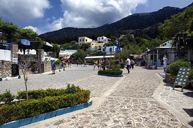 Kos in Greece - Road in Zia