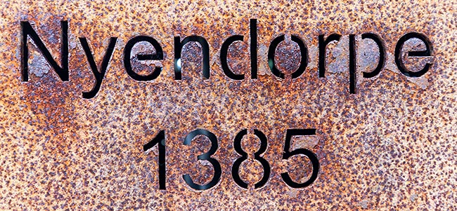 Niendorf - Timmendorfer Strand - Teil eines Kunstwerks