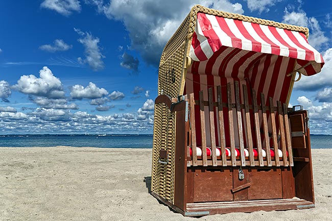Strandkorb in Niendorf / Timmendorfer Strand - Bremen sehenswert