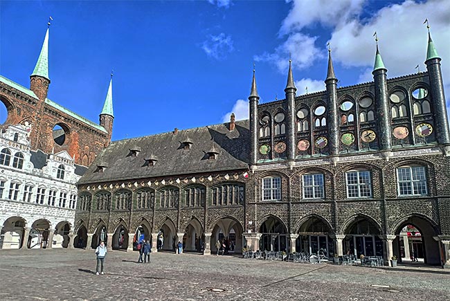Rathaus in Lübeck - Bremen sehenswert