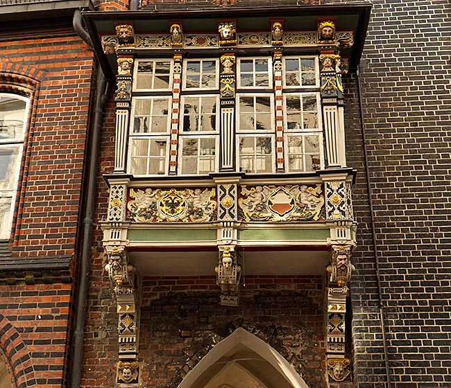 Hansestadt Lübeck - Rathaus, Treppenaufgang