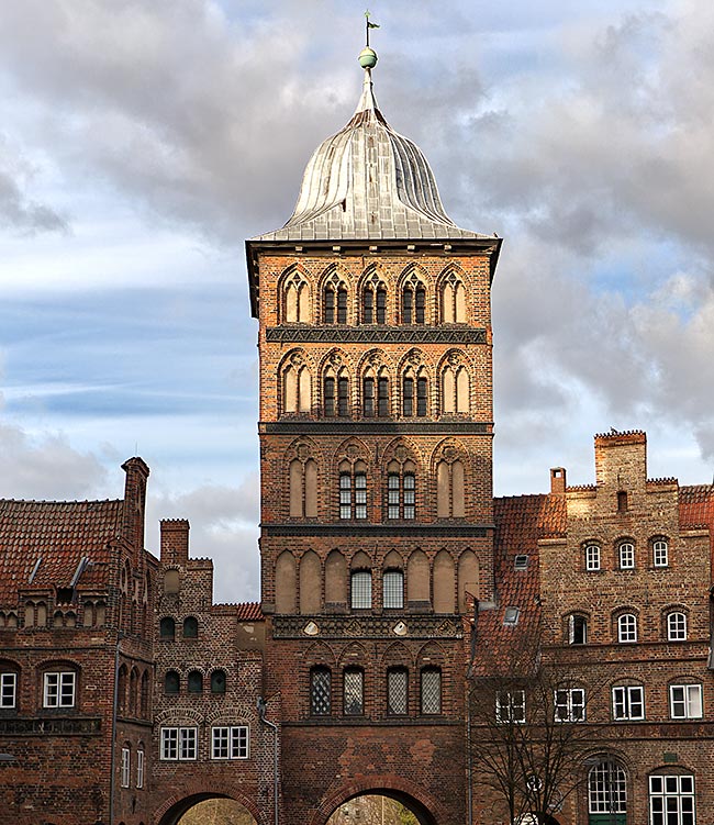 Hansestadt Lübeck - Stadttor an der Großen Burgstraße