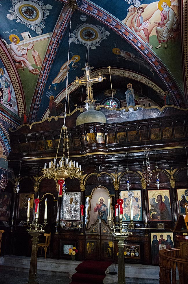 Greece - Nisyros - Inside the church