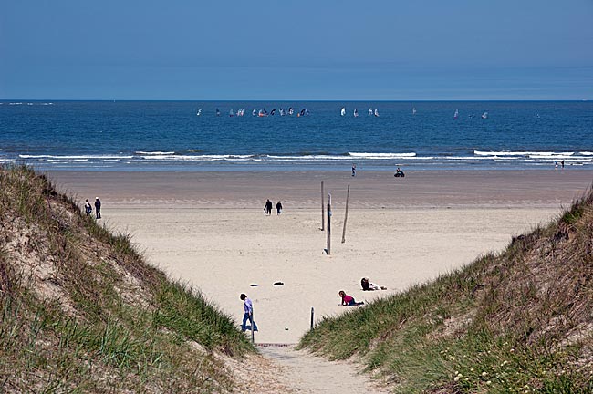 Norderney - View of the beach