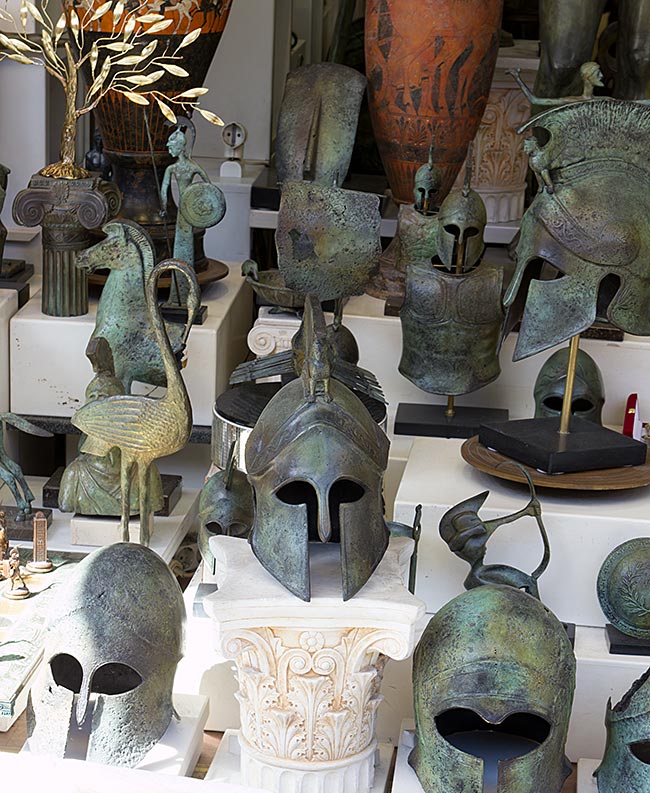 Rhodes Old Town - ancient vases