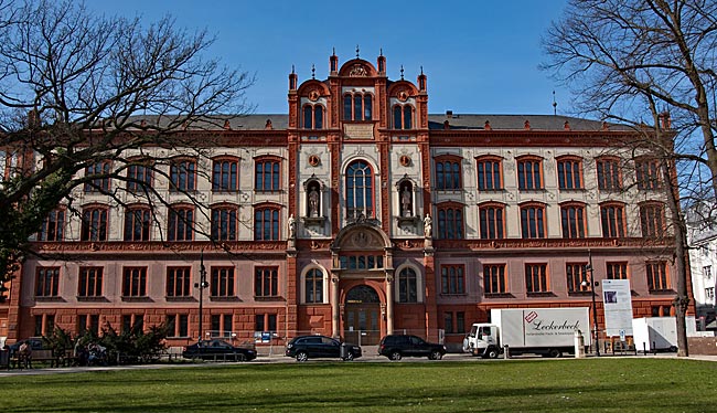 Rostock - main building of the university