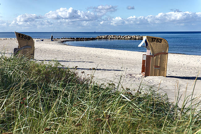 Such a beach chair has a bit of My home is my castle - Schönberger Strand - Probstei