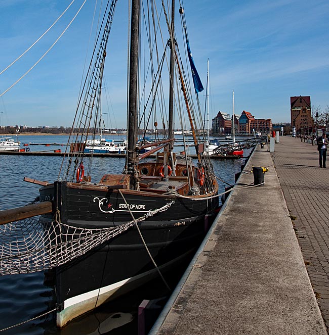 Rostock - im Stadthafen