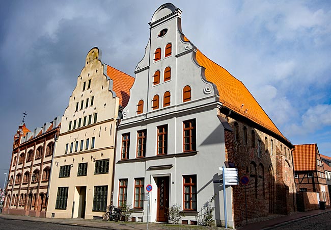 Wismar - Am Poeler Tor (At Poeler Gate), where one could previously leave the city