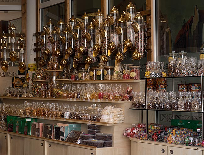 Wismar - Sweets at a candy store