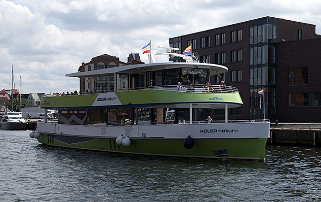 Wismar - electric-powered excursion boat
