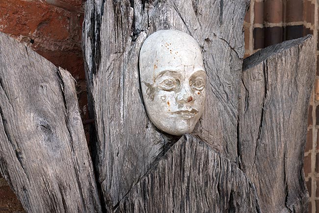 Wismar - Part of Holy Family (2020), a work by Wismar confirmands and artist Lars Maué
