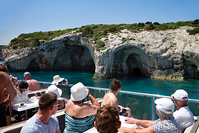 Zakynthos, the Ionian Island in Greece - A glimpse into the Blue Caves