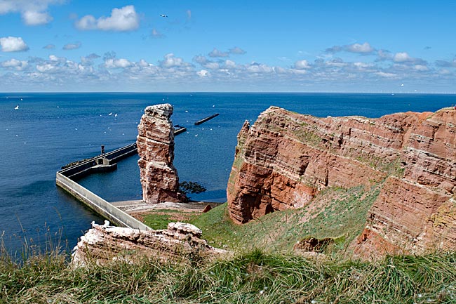 Deutschlands einzige Hochseeinsel Helgoland