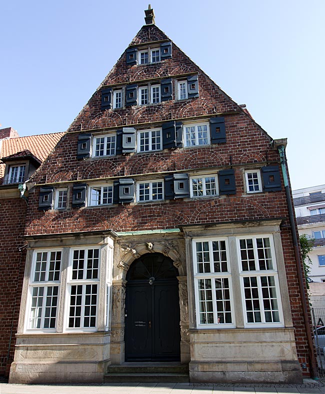 Haus der Architektenkammer Straße Große Geeren im Stephaniviertel - Bremen sehenswert