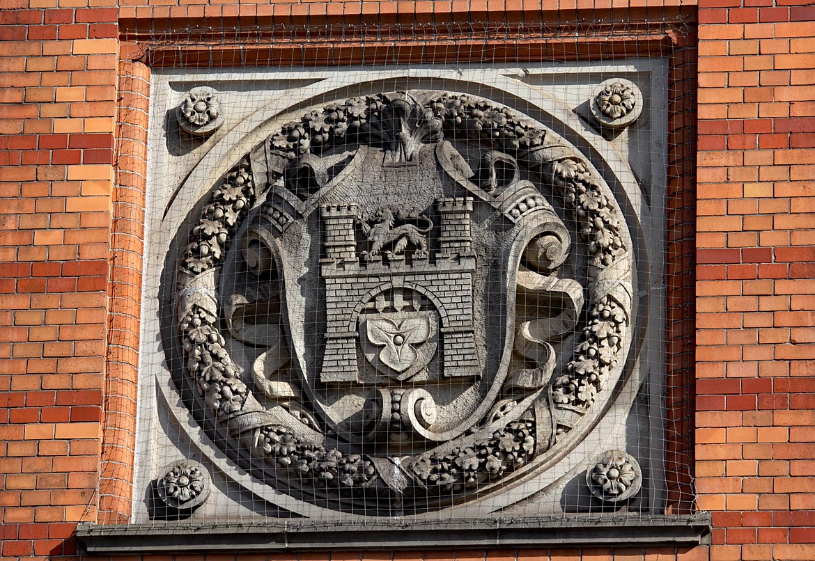 Detail der Bahnhofsfront - Bremen sehenswert