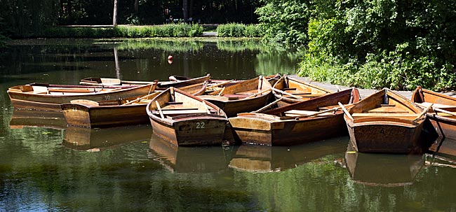 Bootsverleih im Bürgerpark - Bremen sehenswert