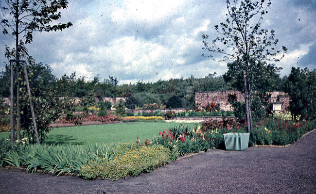 Focke-Garten im August 1957 - Bremen sehenswert