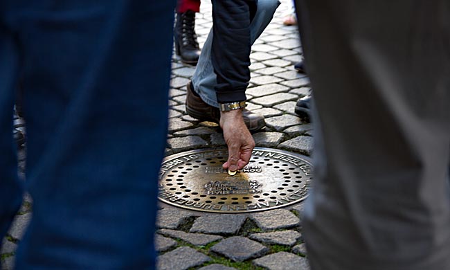 Bremer Loch auf dem Markt - Bremen sehenswert