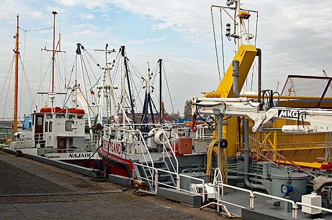 Cuxhaven - Schiffe im Fischereihafen