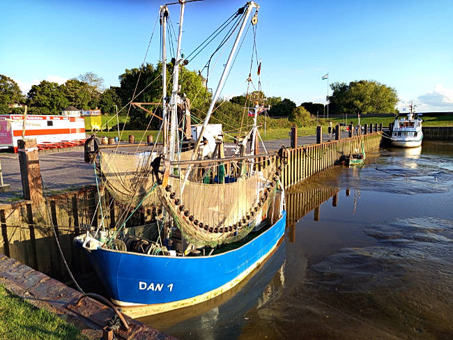 Dangast - Kutter im Hafen