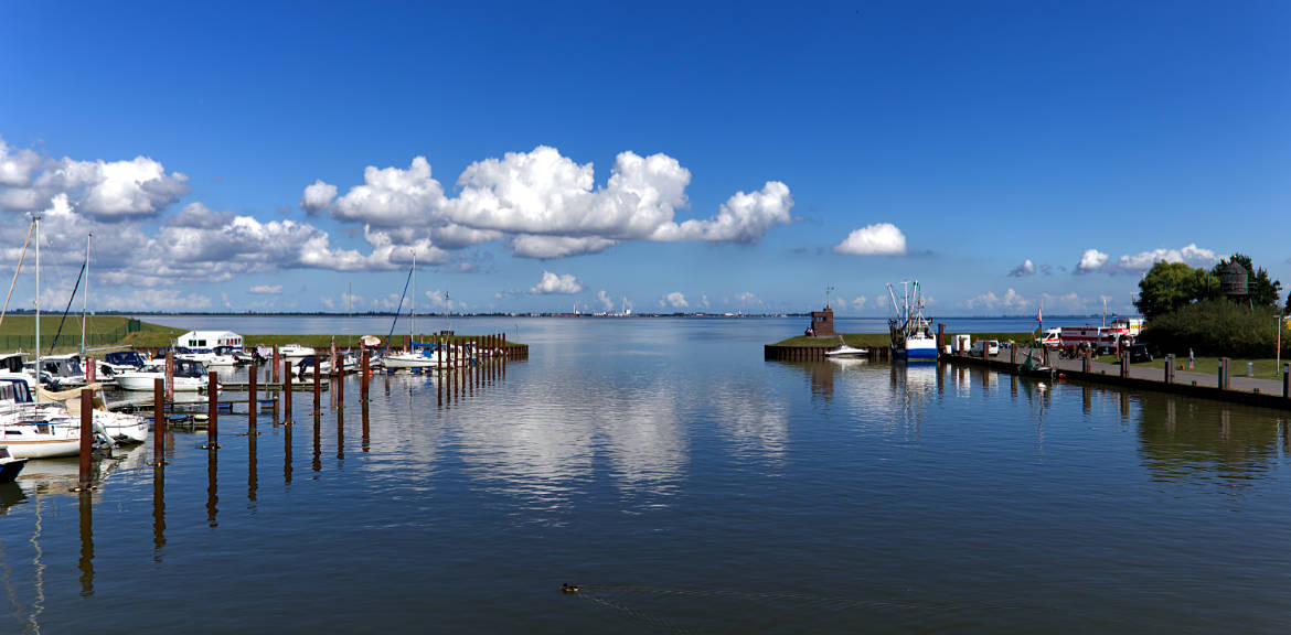 Dangast, Blick auf die Buct - Bremen sehenswert