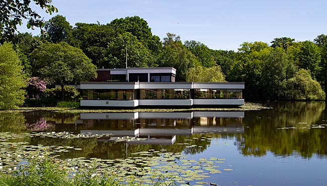 Restaurant emma am see am Emmasee im Bürgerpark - Bremen sehenswert