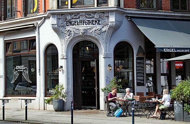 Engel Weincafe im Ostertor - Bremen sehenswert
