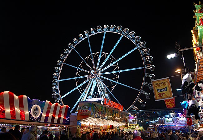 Bremen - Riesenrad auf dem Freimarkt auf der Bürgerweide