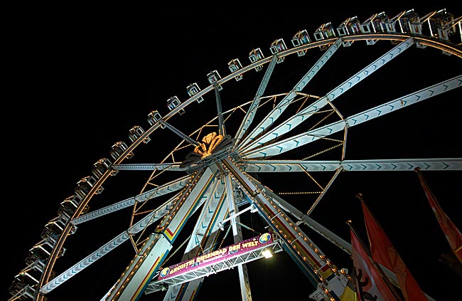 Riesenrad auf dem Freimarkt - Bremen sehenswert