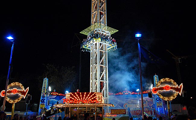 Fahrgeschäft auf dem Freimarkt - Bremen sehenswert