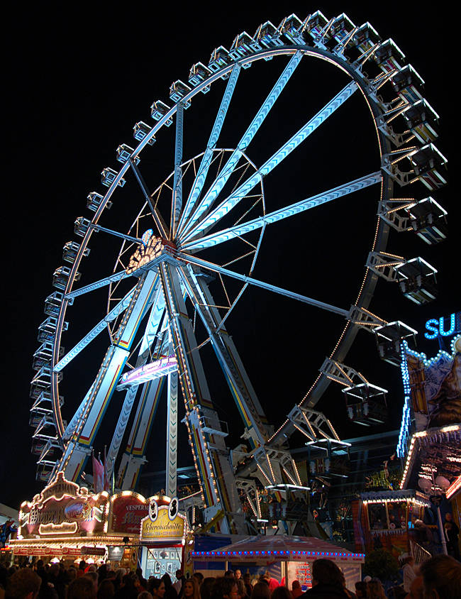 Riesenrad auf dem Freimarkt - Bremen sehenswert